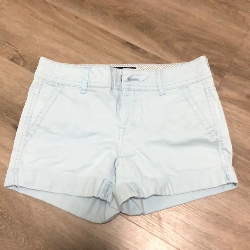 Juniors Aeropostale Light Blue Shorts Size 000